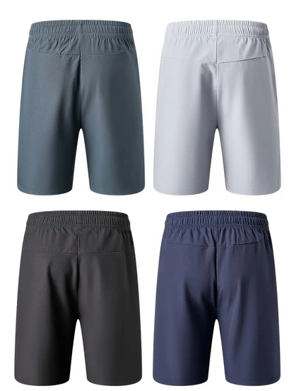 (Pack of 4) Men Stretchable Shorts | Ideal for Regular Summer Casual Wear, Soft Breathable Fabric |Men (Pack of 4)