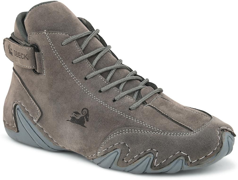 Premium Italian Handmade Shoes – High-Top Grey Casuals