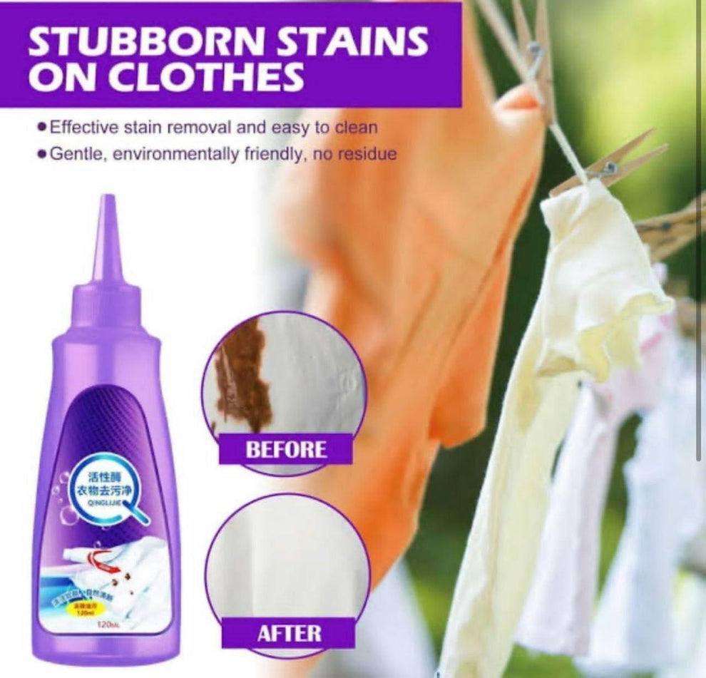 All -Color Fabric Stain Remover Roll – Multi-Purpose Bead Cleaner for Clothes (Pack of 1)